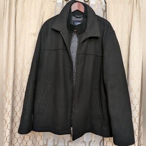 Dockers Men's Wool Blend Peacoat